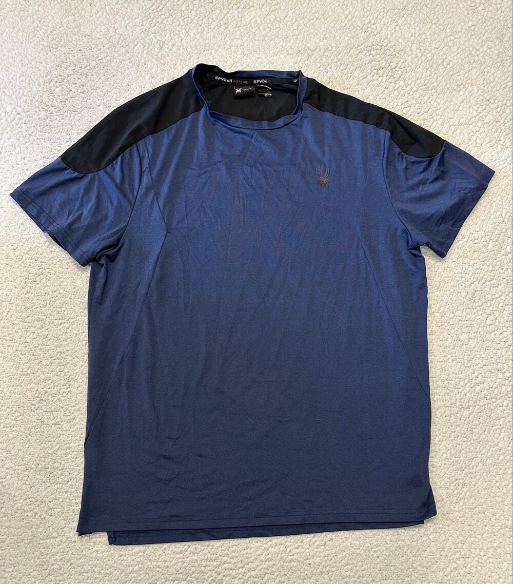 Spyder Active Mens Athletic Tee Shirt Large
